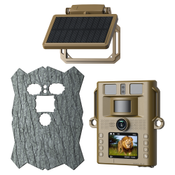 Campark TC21 4K 46MP Trail Camera 950NM Non-Glow Ultra-Thin WiFi Bluetooth Solar Power Game Camera With Covert Shell Campark TC21 4K 46MP Trail Camera 950NM Non-Glow Ultra-Thin WiFi Bluetooth Solar Power Game Camera With Covert Shell