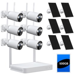 Campark SC17 6PCS 4MP 100% Wire-Free & NVR Solar Powered Security Camera System with 500GB HDD(Only Available In The US) Campark SC17 6PCS 4MP 100% Wire-Free & NVR Solar Powered Security Camera System with 500GB HDD(Only Available In The US)