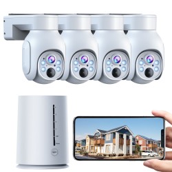 Campark SC19 4MP 355° Pan Tilt Control Wireless Battery Powered PTZ Security Camera Campark SC19 4MP 355° Pan Tilt Control Wireless Battery Powered PTZ Security Camera