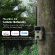 Campark TC20 24MP 4G LTE Cellular Trail Camera Wireless View Outdoor Game Camera with 2.4’’ HD Screen
