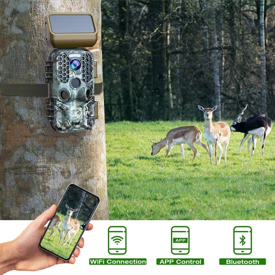 Campark T200 Solar Trail Camera with WiFi Bluetooth