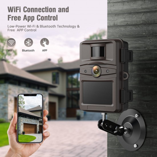 Campark TC04 4K 32MP Low Glow Wifi  Trail Camera