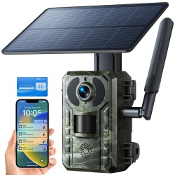 Campark TC25 2K 4G LTE Cellular Trail Camera Solar Power Wildlife Camera with Motion Detection and Instant Notification Campark TC25 2K 4G LTE Cellular Trail Camera Solar Power Wildlife Camera with Motion Detection and Instant Notification