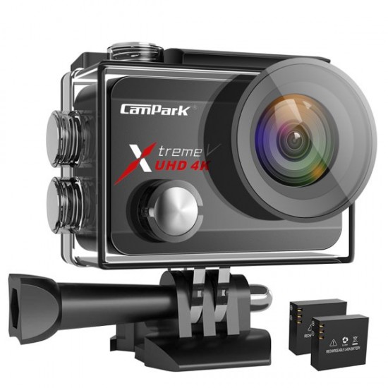 Campark X30 Native 4K 60fps 20MP Waterproof Video Sports Camera WiFi Action Camera