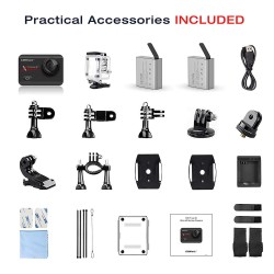 Campark X30 Native 4K 60fps 20MP Waterproof Video Sports Camera WiFi Action Camera Campark X30 Native 4K 60fps 20MP Waterproof Video Sports Camera WiFi Action Camera