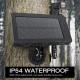 Toguard BC203 Trail Camera Solar Panel DC 5V/6V/9V/12V 2500mAh Solar Power Bank IP54 Waterproof