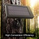 Toguard BC203 Trail Camera Solar Panel DC 5V/6V/9V/12V 2500mAh Solar Power Bank IP54 Waterproof