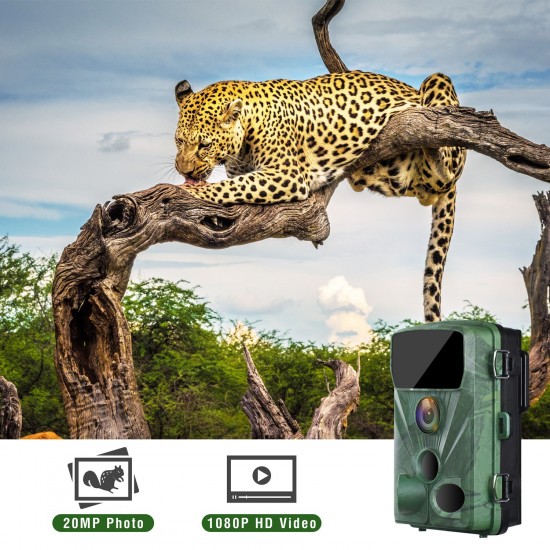 Toguard H70 20MP 1080P Trail Camera for Hunting and Wildlife Monitoring