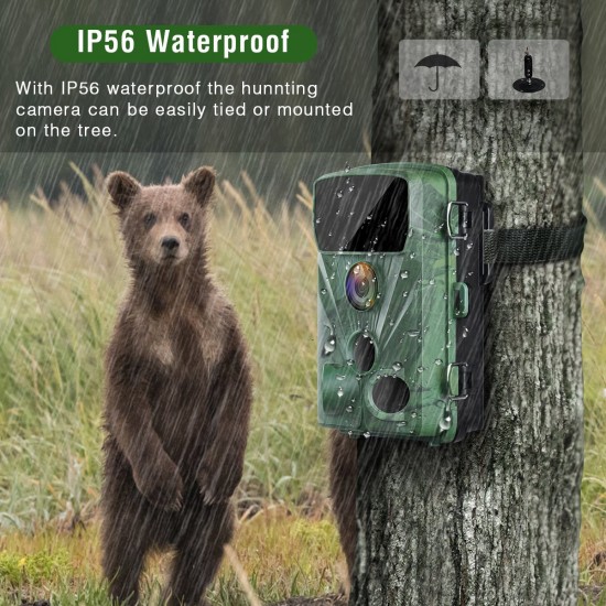 Toguard H70 20MP 1080P Trail Camera for Hunting and Wildlife Monitoring