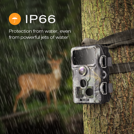 Toguard H85 Trail Camera WiFi Bluetooth 20MP 1296P Hunting Game Camera