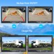 Campark RC02 7 '' 1080P HD Monitor Vehicle RV Backup Camera System for Cars/Trailer/Van/Jeep/SUV