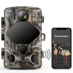 Toguard H75 4K Lite Trail Camera 24MP WiFi Bluetooth with 46 PCS 850nm Infrared LEDs Toguard H75 4K Lite Trail Camera 24MP WiFi Bluetooth with 46 PCS 850nm Infrared LEDs