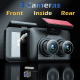 3-camera 4'' Dash Cam HD 1080P Infrared Night Vision Car Camera with 32G TF Card