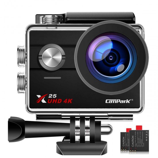 Campark X25 Native 4K Action Camera 16MP WiFi Waterproof Cam