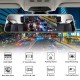 Campark R5 Video Streaming Rearview Mirror Dual 1080P Touch Screen Dash Cam and Backup Camera                  