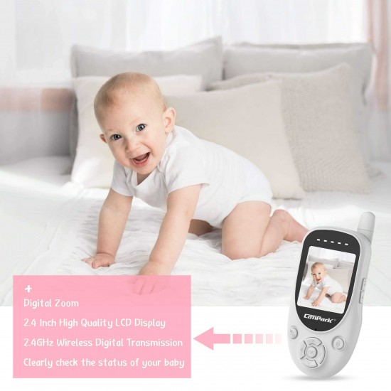 Campark BM20 Video Baby Monitor 360° Rotatable Digital Camera