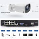 Campark W504 5MP 8-Channel NVR 4pcs Wired IP Camera PoE Home Security Camera System
